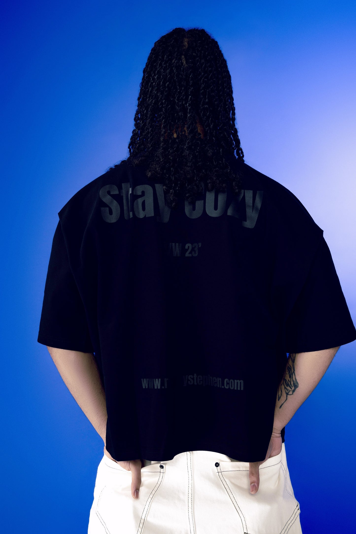 "Stay Cozy" Oversized Tee