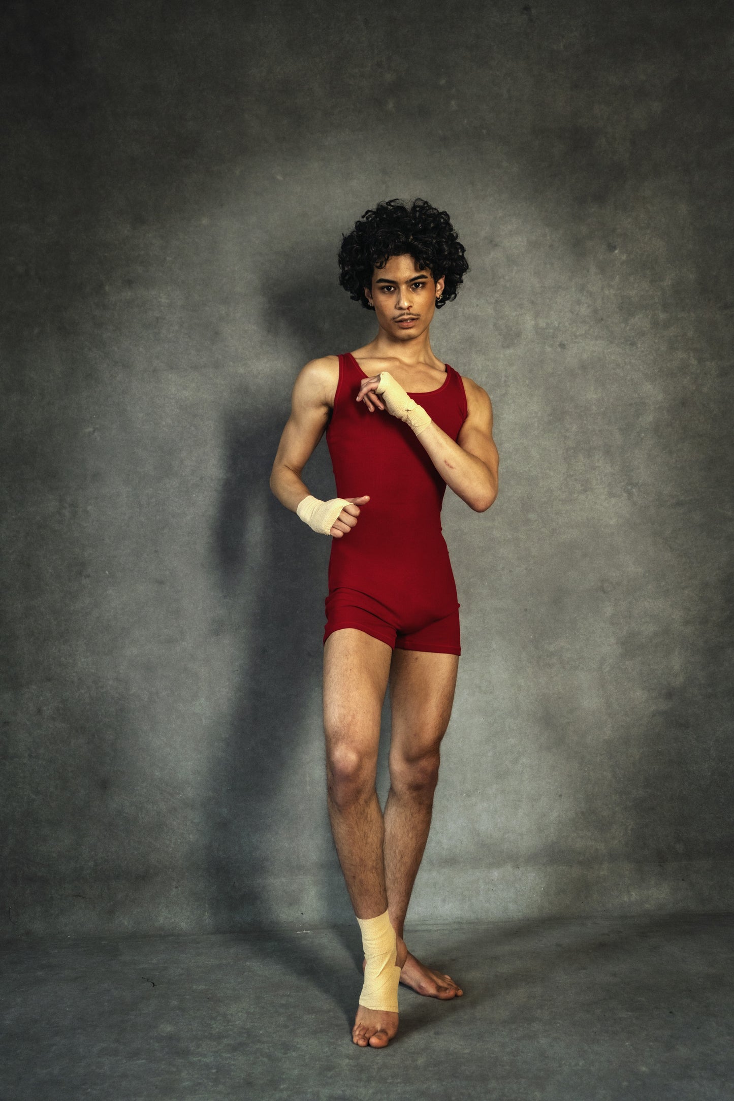 SOFT & SPORTY "RED" SINGLET