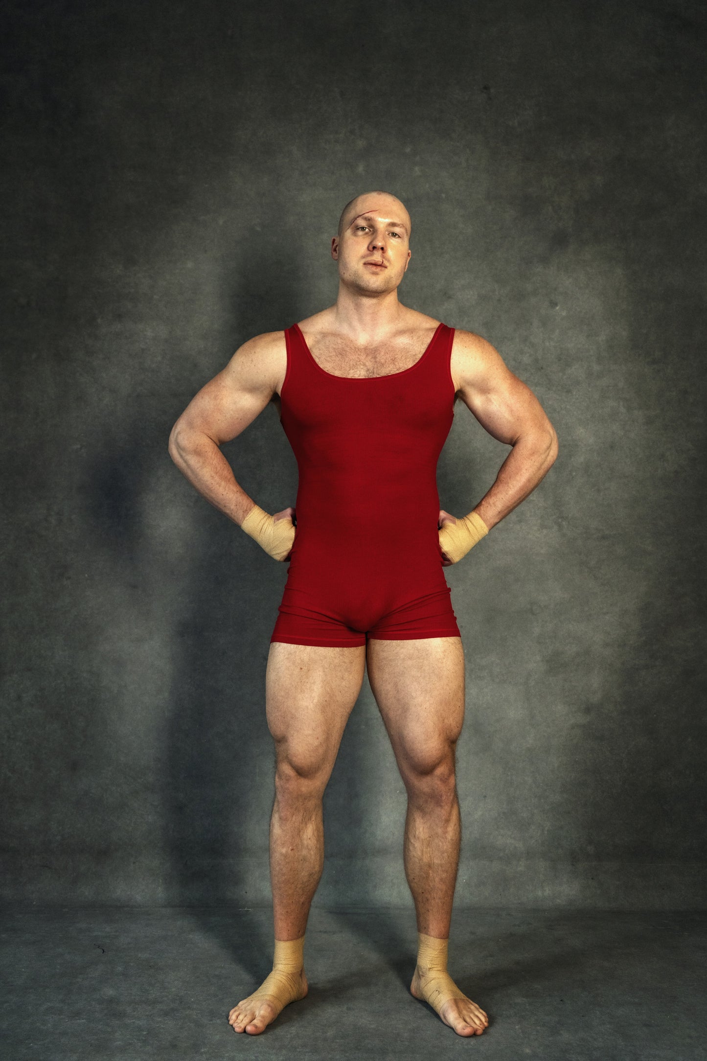 SOFT & SPORTY "RED" SINGLET