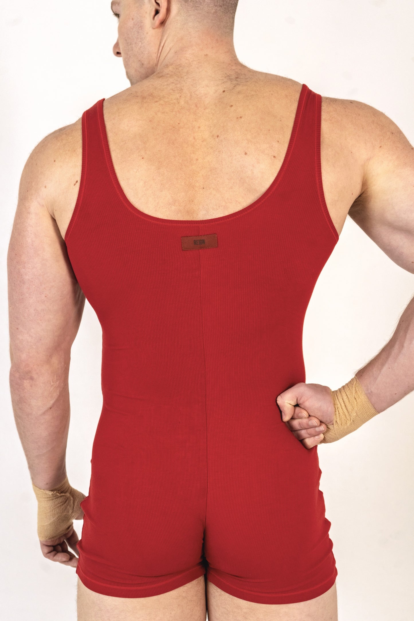 SOFT & SPORTY "RED" SINGLET